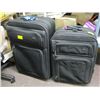 Image 1 : 2 LG. BLACK SUITCASES