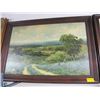 Image 1 : LG. FRAMED LANDSCAPE PICTURE