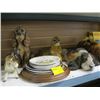 Image 2 : ASST. DOG FIGURINES, BOOKS, PLATES, ETC.
