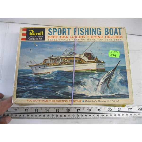 REVEL SPORT FISHING BOAT MODEL