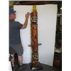 Image 1 : APPROX. 6' CARVED TOTEM POLE BY WILLIAM GEORGE JEFFREY, HIGH CHIEF OF THE LAX-KW'ALAAMS, PORT SIMPSO