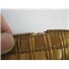 Image 2 : SMALL NATIVE CEDAR  RIBBON BASKET, APPROX. 4"X3.5"X3.5"