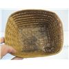 Image 2 : NATIVE CEDAR RIBBON SQUARE BASKET, APPROX. 4.5"X7"X6"
