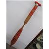 Image 1 : CARVED PAINTED PADDLE BY JEFFREY