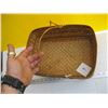 Image 2 : NATIVE CEDAR MEDIUM SIZE BASKET, APPROX. 13"X9"X6"