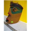 Image 2 : CARVED & PAINTED CEDAR MASK, NO SIGNATURE
