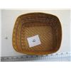 Image 2 : NATIVE CEDAR RIBBON BASKET, APPROX. 5"X7"X6"