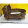 Image 1 : WOVEN NATIVE CEDAR DOLL CRADLE