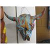Image 1 : PAINTED BISON SKULL