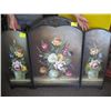 Image 1 : PAINTED FIREPLACE SCREEN