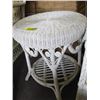 Image 1 : ROUND WICKER TABLE