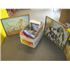 Image 1 : 2 FRAMED DOG PICTURES, DOG JACKETS, FIGURINES, BOOKS, ETC.