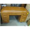 Image 1 : 7 DRAWER WOODEN STUDENT'S DESK