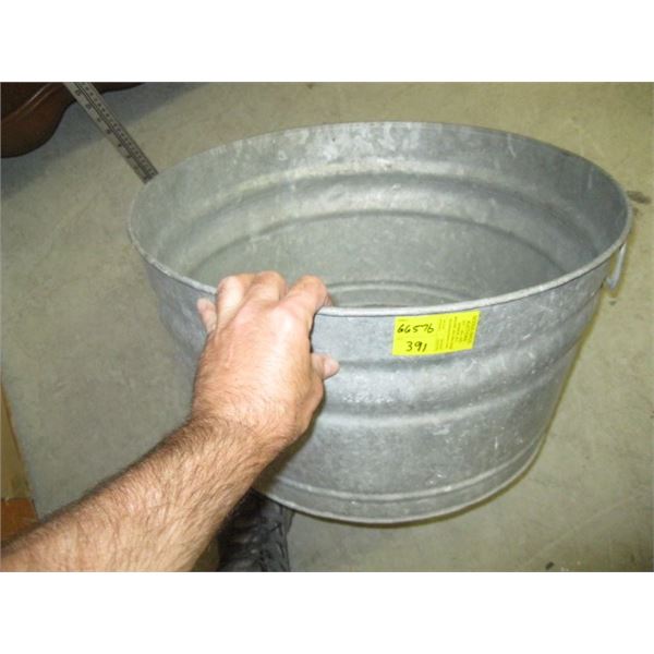 GALVANIZED WASHTUB