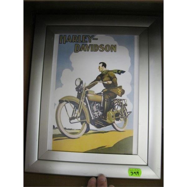 HARLEY DAVIDSON MOTORCYCLE PRINT