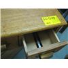 Image 2 : OAK 5 DRAWER CARD STYLE FILE DRAWER