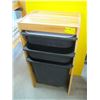 Image 1 : 3 BIN SLIDEOUT CABINET UNIT