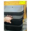 Image 2 : 4 BIN PLASTIC SLIDEOUT UNIT