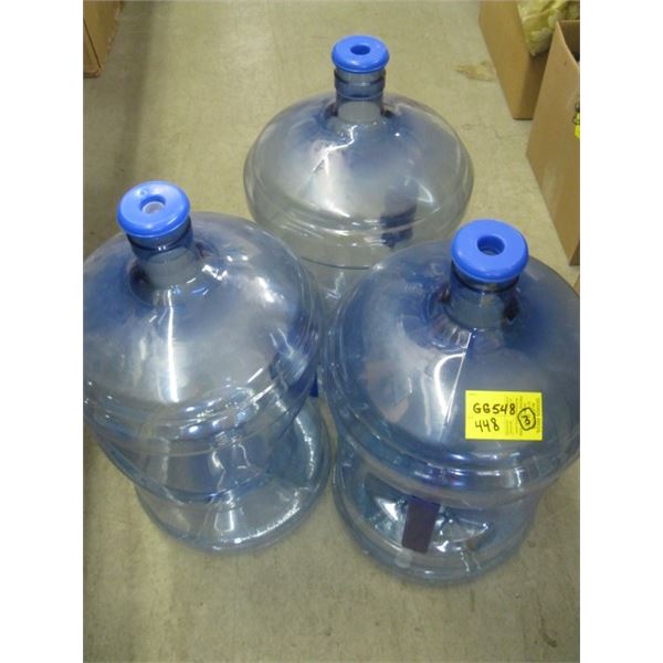 3 WATER CONTAINERS