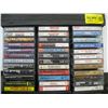 Image 1 : CASSETTE TAPE CASE WITH VARIOUS CASSETTES