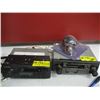 Image 1 : 2 CAR AUDIO CASSETTE DECKS & SMALL SIGNAL LAMP