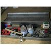 Image 2 : CRAFTSMAN TOOLBOX WITH ASST. PIPE CUTTER, BITS, ETC.