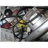 Image 2 : BOX OF MISC. CIRCULAR SAW, LIGHT FIXTURES, LIGHT SWITCHES, JIGSAW, ETC.