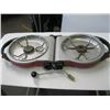 Image 2 : SMALL COLEMAN GAS 2 BURNER CAMP STOVE