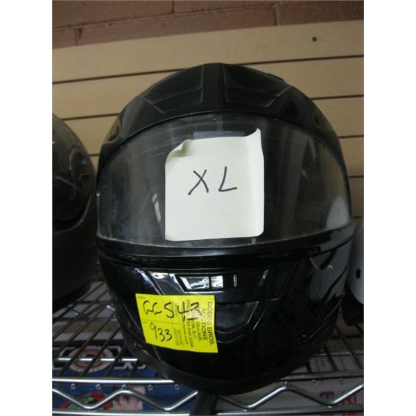 BLACK XL FUEL MOTORCYCLE HELMET