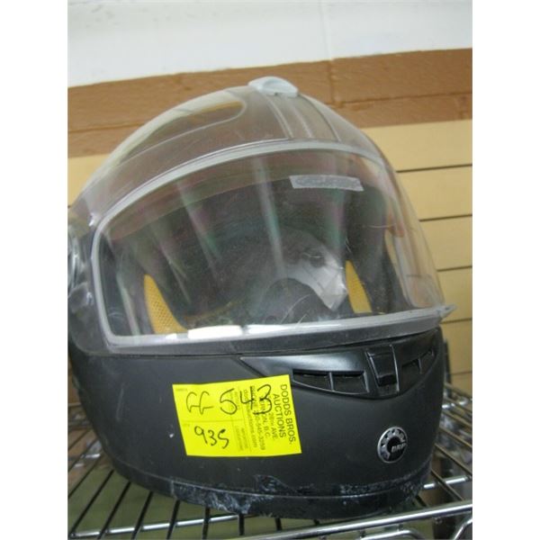 BLACK BRP MOTORCYCLE HELMET