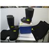 Image 1 : 2 PAIR OF RUBBER BOOTS , A COOLER, FLOOR MATS, NECK REST, ETC.