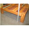 Image 2 : SQUARE WOODEN COFFEE TABLE