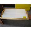 Image 1 : SERVING TRAY & WOODEN PAINTED CRATE