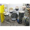Image 1 : EVANS DRUM SET WITH CYMBOLS, STOOL & ACCESS.