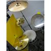 Image 2 : EVANS DRUM SET WITH CYMBOLS, STOOL & ACCESS.