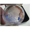 Image 2 : WAYNE GRETZKY ATHLETE OF THE DECADE LA KINGS LTD. EDITION COIN. 1 OZ. FINE SILVER .999 (TAX EXEMPT)