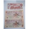 Image 2 : 2 1986 CANADIAN $2 BILLS