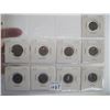 Image 2 : SHEET & 1/2 OF GREAT BRITAIN FARTHING COINS