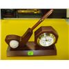 Image 1 : GOLF CLUB PEN WITH PEN HOLDER & CLOCK