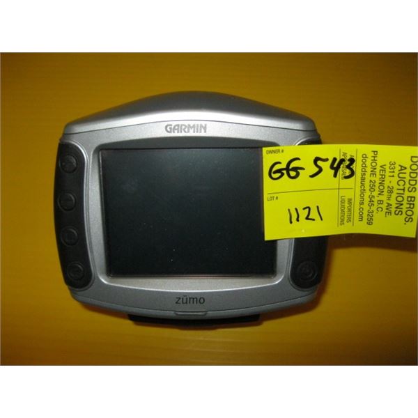 GARMIN GPS UNIT, NO POWER CABLES