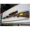 Image 1 : PELLET RIFLE WITH SCOPE & BARREL STAND