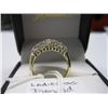 Image 2 : LADIES 10KT DIAMOND RING WITH 45 DIAMONDS - W/A - $2,665. - SZ 8 1/2