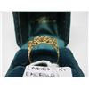 Image 2 : LADIES 9KT EMERALD & DIAMOND RING - W/A - $1,955. - SZ 7 1/4