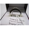 Image 2 : LADIES 14KT WHITE GOLD DIAMOND RING W/44 SMALL DIAMONDS - SZ 6 1/2