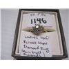 Image 1 : LADIES 14KT FLOWER SHAPE DIAMOND RING (MANY SMALL DIAMONDS) - SZ 5 3/4