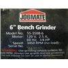 Image 2 : JOBMATE 6" BENCH GRINDER