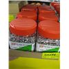 Image 1 : BOX OF 8 CONTAINERS OF 8X5/8" HEXHEAD TECK SCREWS