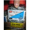Image 2 : BOX OF 8 CONTAINERS OF 10X1" SHEET METAL SCREWS