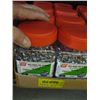 Image 1 : BOX WITH 8 CONTAINERS OF HEXHEAD TECK SELF TAPPING SCREWS, 10X3/4"