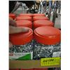 Image 1 : BOX OF 8 CONTAINERS OF 10X1" HEXHEAD SCREWS